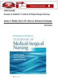 Brunner & Suddarth's Textbook of Medical-Surgical Nursing&NewLine;Janice L Hinkle&comma; Kerry H&period; Cheever&comma; Kristen Overbaug