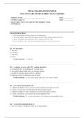 WGU C475 CARE OF THE ELDERLY  EXAM 2026 COMPLETE EXAM QUESTIONS AND ANSWERS 100&percnt; VERIFIED A&plus; GRADE ASSURED&excl;&excl;&excl;&excl;&excl; NEW LATEST UPDATE&excl;&excl;&excl;&excl;