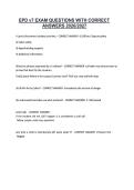 EPD QUESTIONS WITH CORRECT &NewLine;ANSWERS 2026&sol;2027 