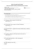 PORTAGE LEARNING CHEM 103 EXAM 2026 COMPLETE EXAM QUESTIONS AND ANSWERS 100&percnt; VERIFIED A&plus; GRADE ASSURED&excl;&excl;&excl;&excl;&excl; NEW LATEST UPDATE&excl;&excl;&excl;&excl;