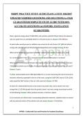 NRRPT PRACTICE STUDY GUIDE EXAM LATEST 2026&sol;2027&NewLine;UPDATED VERIFIED QUESTIONS AND SOLUTIONS A&plus; PASS&NewLine;GUARANTEED&vert;COMPLETE STUDY GUIDE WITH 100&percnt;&NewLine;ACCURATE QUESTIONS &ANSWERS&period; EXCELLENCE&NewLine;GUARANTEED&period;