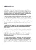 Baseball Rules Updated &lpar;2026&sol;2027&rpar; Questions with Detailed Verified Answers&NewLine;