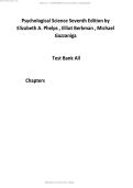  Psychological Science Test Bank &lpar;Phelps&comma; Berkman&comma; Gazzaniga&rpar; &ndash; All Chapters