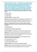 PADI Open Water Diver &vert; Comprehensive Study Guide&comma; Practice Exam&comma; Questions & Answers&comma; Exam Prep Test Bank&comma; Scuba Diving Fundamentals&comma; Dive Planning&comma; Underwater Navigation&comma; Diving Equipment&comma; Buoyancy Control&comma; Dive Safety&comma; Emergency Procedures&comma; Marine Envi