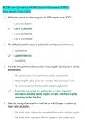 ECG Exam Questions With Correct Answers 100&percnt; &NewLine;Guarantee Pass 2026