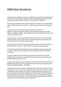 AINS Quiz Questions New 2026&sol;2027 Questions and Professionally Verified Answers&NewLine;