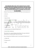 QUICKBOOKS PRACTICE TEST 100 QNS EXAM LATEST&NewLine;2026&sol;2027 UPDATED VERIFIED QUESTIONS AND SOLUTIONS&NewLine;A&plus; PASS GUARANTEED &vert;COMPLETE STUDY GUIDE WITH&NewLine;100&percnt; ACCURATE QUESTIONS &ANSWERS&period; EXCELLENCE&NewLine;GUARANTEED&period;