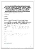 NATE AIR CONDITIONING AND HEAT PUMPS VERIFIED&NewLine;STUDY GUIDE EXAM LATEST 2026&sol;2027 UPDATED VERIFIED&NewLine;QUESTIONS AND SOLUTIONS A&plus; PASS GUARANTEED&NewLine;&vert;COMPLETE STUDY GUIDE WITH 100&percnt; ACCURATE&NewLine;QUESTIONS &ANSWERS&period; EXCELLENCE GUARANTEED&period;