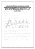 NATE CORE VERIFIED STUDY GUIDE EXAM LATEST&NewLine;2026&sol;2027 UPDATED VERIFIED QUESTIONS AND SOLUTIONS&NewLine;A&plus; PASS GUARANTEED &vert;COMPLETE STUDY GUIDE WITH&NewLine;100&percnt; ACCURATE QUESTIONS &ANSWERS&period; EXCELLENCE&NewLine;GUARANTEED&period;