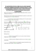 PCA REVIEWED STUDY GUIDE EXAM LATEST 2026&sol;2027&NewLine;UPDATED VERIFIED QUESTIONS AND SOLUTIONS A&plus; PASS&NewLine;GUARANTEED &vert;COMPLETE STUDY GUIDE WITH 100&percnt;&NewLine;ACCURATE QUESTIONS &ANSWERS&period; EXCELLENCE&NewLine;GUARANTEED&period;