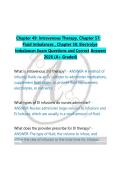  Nursing Fundamentals&colon; IV Therapy Administration & Fluid & Electrolyte Balance