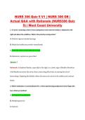 NURS 305 Final Exam V1&ndash;V3 &vert; NURS 305 Pharmacology &vert; Liberty University &vert; Actual Q&A with Rationale &lpar;NURS305 Final Exam&rpar;