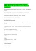 PSL 310 Exam 2 &lpar;Neurophysiology -PNS afferent&rpar; Questions and Correct Answers&period;