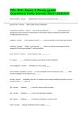 PSL 310- Exam 3 Study guide Questions Fully Solved 2026 Updated&period;