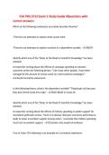 FSU POS 3713 Exam 1 Study Guide &num;Questions with&NewLine;correct answers