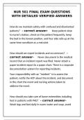 NUR 501 Final Exam Questions & Verified Answers &vert; Nursing Fundamentals & Medical-Surgical Test Bank&NewLine;&NewLine;