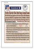 Evolve Elsevier Hesi Med Surg Actual Exam&NewLine;&NewLine;With 300 Real Exam Questions And Correct Answers With Rationales&NewLine;&NewLine; Latest Exam 2026&sol;2027