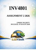 INV4801 ASSIGNMENT 2 2026 &lpar;236775&rpar;