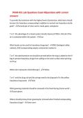 PHAR 431 Lab Questions Exam &num;Questions with correct&NewLine;answers