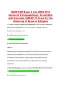 NURS 5315 Exam 2 V1&ndash;V3 &vert; NURS 5315 Advanced Pathophysiology &vert; The University of Texas at Arlington &vert; Actual Q&A with Rationale &lpar;NURS5315 Exam 2&rpar;