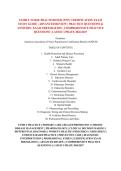 FAMILY NURSE PRACTITIONER &lpar;FNP&rpar; CERTIFICATION EXAM &NewLine;STUDY GUIDE &vert; ADVANCED REVIEW &vert; PRACTICE QUESTIONS & &NewLine;ANSWERS &vert; EXAM PREPARATION &vert; COMPREHENSIVE PRACTICE &NewLine;QUESTIONS &vert; LATEST UPDATE 2026&sol;2027 