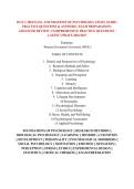 WGU C180 EXAM - FOUNDATIONS OF PSYCHOLOGY STUDY GUIDE &vert; &NewLine;PRACTICE QUESTIONS & ANSWERS &vert; EXAM PREPARATION &vert; &NewLine;ADVANCED REVIEW &vert; COMPREHENSIVE PRACTICE QUESTIONS &vert; &NewLine;LATEST UPDATE 2026&sol;2027 
