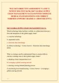 WGU D471 OBJECTIVE ASSESSMENT V1 AND V2 &NewLine;NEWEST 2026 TEST BANK&vert; D417 GLOBAL SUPPLY &NewLine;CHAIN MANAGEMENT OA EXAM WITH COMPLETE &NewLine;300 REAL EXAM QUESTIONS AND CORRECT &NewLine;VERIFIED ANSWERS&sol; ALREADY GRADED A&plus; &lpar;MOST RECENT&excl;&excl;&rpar;