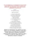 NYC CITY ASSESSOR EXAM &ndash; NYC DEPARTMENT OF FINANCE STUDY &NewLine;GUIDE &vert; TESTBANK &vert; PRACTICE QUESTIONS & ANSWERS &vert; EXAM &NewLine;PREPARATION &vert; ADVANCED REVIEW &vert; LATEST UPDATE 2026&sol;2027 &vert; &NewLine;COMPREHENSIVE PRACTICE EXAM 