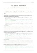 AHIP FINAL ACTUAL EXAM 2026&sol;2027 &vert; 50 Questions & Verified Answers &vert; Medicare Certification Prep &vert; Pass Guaranteed - A&plus; Graded&NewLine;&NewLine;