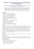 ISYE 6644 Final Exam 2025- 2026 package deal