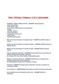 Chem 1120 Exam 1 Chapters 1&comma; 2&comma; & 11 Latest Update