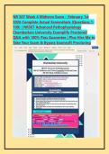 NR 507 Week 4 Midterm Exam &ndash; February 1st 2026 Complete Actual Screenshots &lpar;Questions 1 100&rpar; &vert; NR507 Advanced Pathophysiology Chamberlain University Examplify Proctored Q&A with 100&percnt; Pass Guarantee &vert; Plus Hire Me to Take Your Exam & Bypass Examso