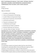 BIOD 171 MICROBIOLOGY MODULE 1 STUDY GUIDE &vert; TESTBANK &vert; PRACTICE&NewLine;QUESTIONS & ANSWERS &vert; EXAM PREPARATION &vert; ADVANCED REVIEW &vert;&NewLine;COMPREHENSIVE PRACTICE EXAM &vert; LATEST UPDATE 2026&sol;2027