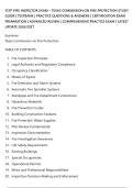 TCFP FIRE INSPECTOR EXAM &ndash; TEXAS COMMISSION ON FIRE PROTECTION STUDY&NewLine;GUIDE &vert; TESTBANK &vert; PRACTICE QUESTIONS & ANSWERS &vert; CERTIFICATION EXAM&NewLine;PREPARATION &vert; ADVANCED REVIEW &vert; COMPREHENSIVE PRACTICE EXAM &vert; LATEST&NewLine;UPDATE 2026&sol;2027