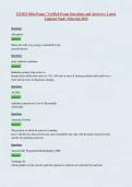 GXMO Ohio Exam &vert; Verified Exam Questions and Answers &vert; Latest Updated Study Material 2026