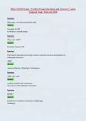 Ohio GXMO Exam &vert; Verified Exam Questions and Answers &vert; Latest Updated Study Material 2026
