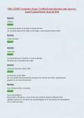 Ohio GXMO Vocabulary Exam &vert; Verified Exam Questions and Answers &vert; Latest Updated Study Material 2026