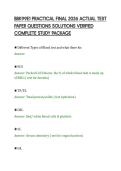 BBK99E1 PRACTICAL FINAL 2026 ACTUAL TEST&NewLine;PAPER QUESTIONS SOLUTIONS VERIFIED&NewLine;COMPLETE STUDY PACKAGE