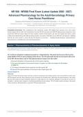 NR 568 FINAL EXAM 2026&sol;2027 &vert; Advanced Pharmacology AGPCNP &vert; Weeks 5-8 Questions & Rationales &vert; Chamberlain &vert; Pass Guaranteed - A&plus; Graded&NewLine;&NewLine;