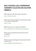 BDOC PACKAGED II 2026 COMPREHENSIVE&NewLine;ASSESSMENT COLLECTION AND SOLUTIONS&NewLine;GRADED A&plus;