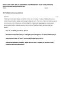 EXAM 1 NUR 1060C HEALTH ASSESSMENT &vert; COMPREHENSIVE STUDY GUIDE&comma; PRACTICE QUESTIONS AND ANSWERS 2026&sol;2027