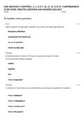 NUR 1060 EXAM 1 CHAPTERS 1&comma; 2&comma; 3&comma; 4&comma; 8&comma; 9&comma; 10&comma; 11&comma; 13&comma; 14 & 44 &vert; COMPREHENSIVE STUDY GUIDE&comma; PRACTICE QUESTIONS AND ANSWERS 2026&sol;2027