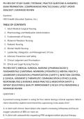 PN HESI EXIT STUDY GUIDE &vert; TESTBANK &vert; PRACTICE QUESTIONS & ANSWERS &vert;&NewLine;EXAM PREPARATION &vert; COMPREHENSIVE PRACTICE EXAM &vert; LATEST UPDATE&NewLine;2026&sol;2027 &vert; ADVANCED REVIEW