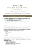 USPS EXAM 421 WINDOW CLERK STUDY GUIDE 2026&sol;2027 &vert; Updated Questions & Verified Answers &vert; 100&percnt; Pass Guarantee &ndash; A&plus; Graded&NewLine;&NewLine;