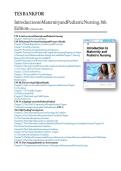 Updated Latest Introduction to Maternity Nursing Test Bank Maternal Newborn Nursing Comprehensive Chapter by Chapter Exam Questions with Verified Answers for Nursing Students Faculty Teaching Resources NCLEX Preparation and Clinical Success