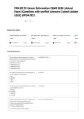 PMK-EE E5 Career Information Exam Questions & Verified Answers &vert; U&period;S&period; Navy Professional Military Knowledge &lpar;PMK-EE&rpar; Study Guide & Practice Test &vert; Latest 2026 Edition