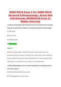 NURS 6501N Exam 2 V2 &vert; NURS 6501N &NewLine;Advanced Pathophysiology &vert; Actual Q&A &NewLine;with Rationale &lpar;NURS6501N Exam 2&rpar; &vert; &NewLine;Walden University