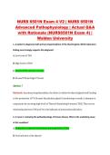 NURS 6501N Exam 4 V2 &vert; NURS 6501N &NewLine;Advanced Pathophysiology &vert; Actual Q&A &NewLine;with Rationale &lpar;NURS6501N Exam 4&rpar; &vert; &NewLine;Walden University 