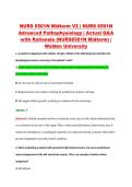 NURS 6501N Midterm V2 &vert; NURS 6501N &NewLine;Advanced Pathophysiology &vert; Actual Q&A &NewLine;with Rationale &lpar;NURS6501N Midterm&rpar; &vert; &NewLine;Walden University