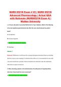 NURS 6521N Exam 4 V2 &vert; NURS 6521N &NewLine;Advanced Pharmacology &vert; Actual Q&A &NewLine;with Rationale &lpar;NURS6521N Exam 4&rpar; &vert; &NewLine;Walden University 